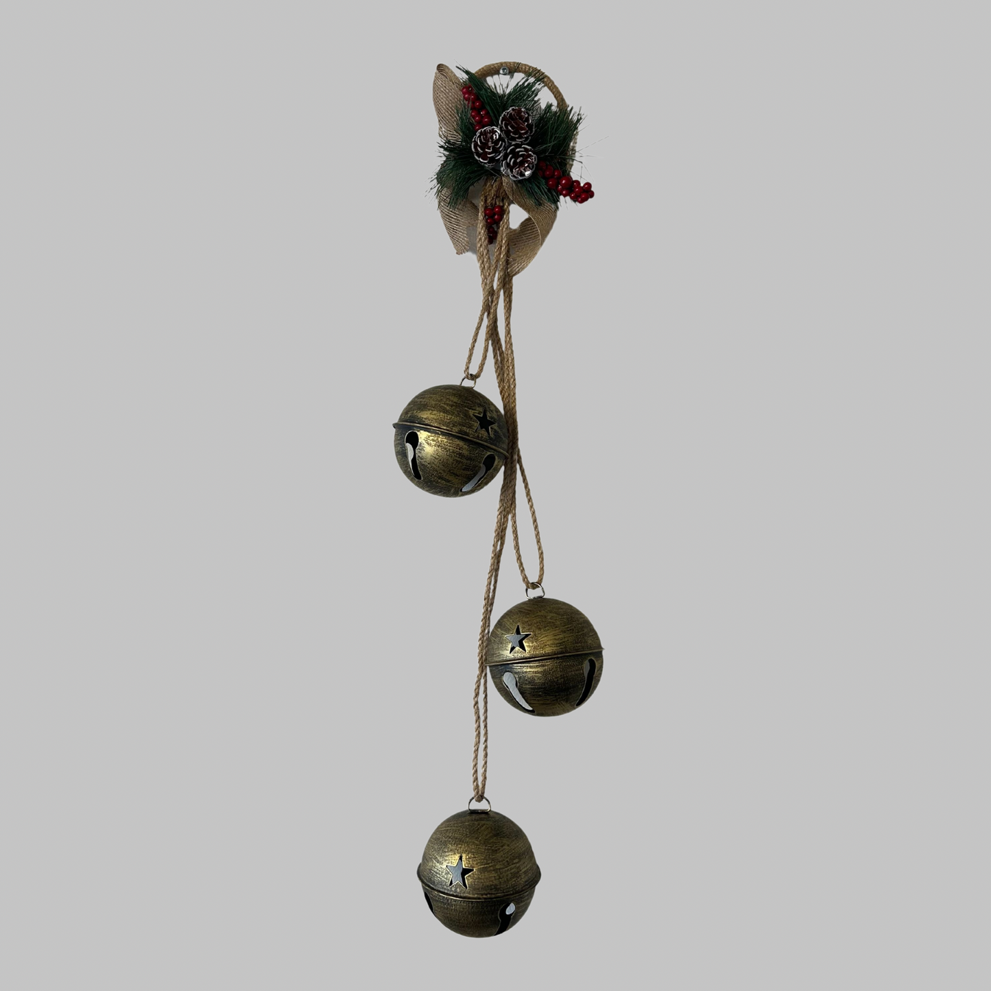 Gold Hanging Bell Trio