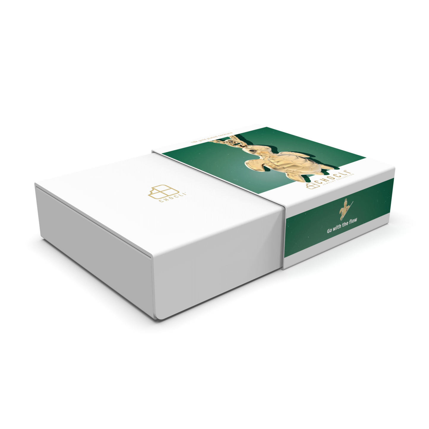 Chocli Turtle 18K Gold Plated Necklace