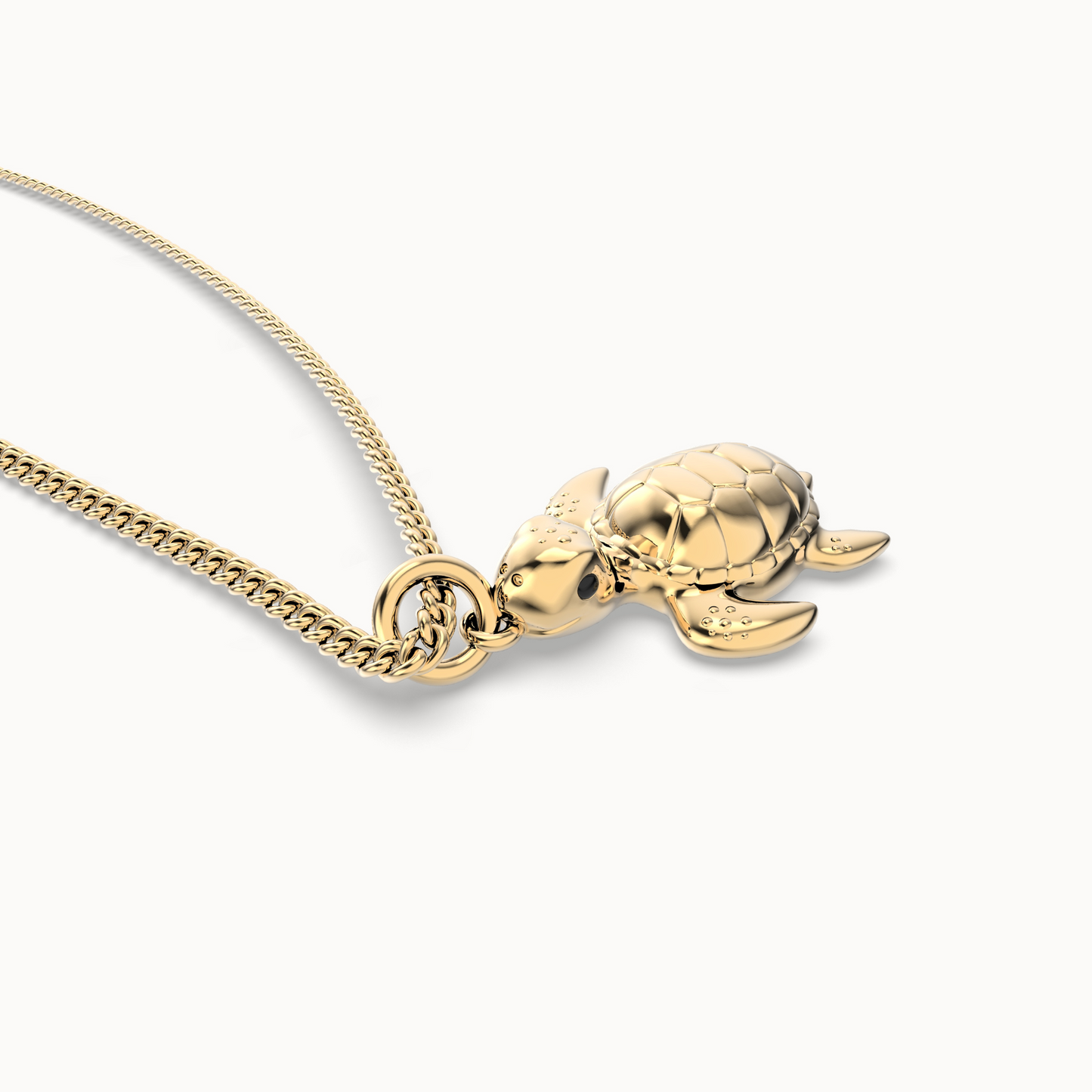 Chocli Turtle 18K Gold Plated Necklace