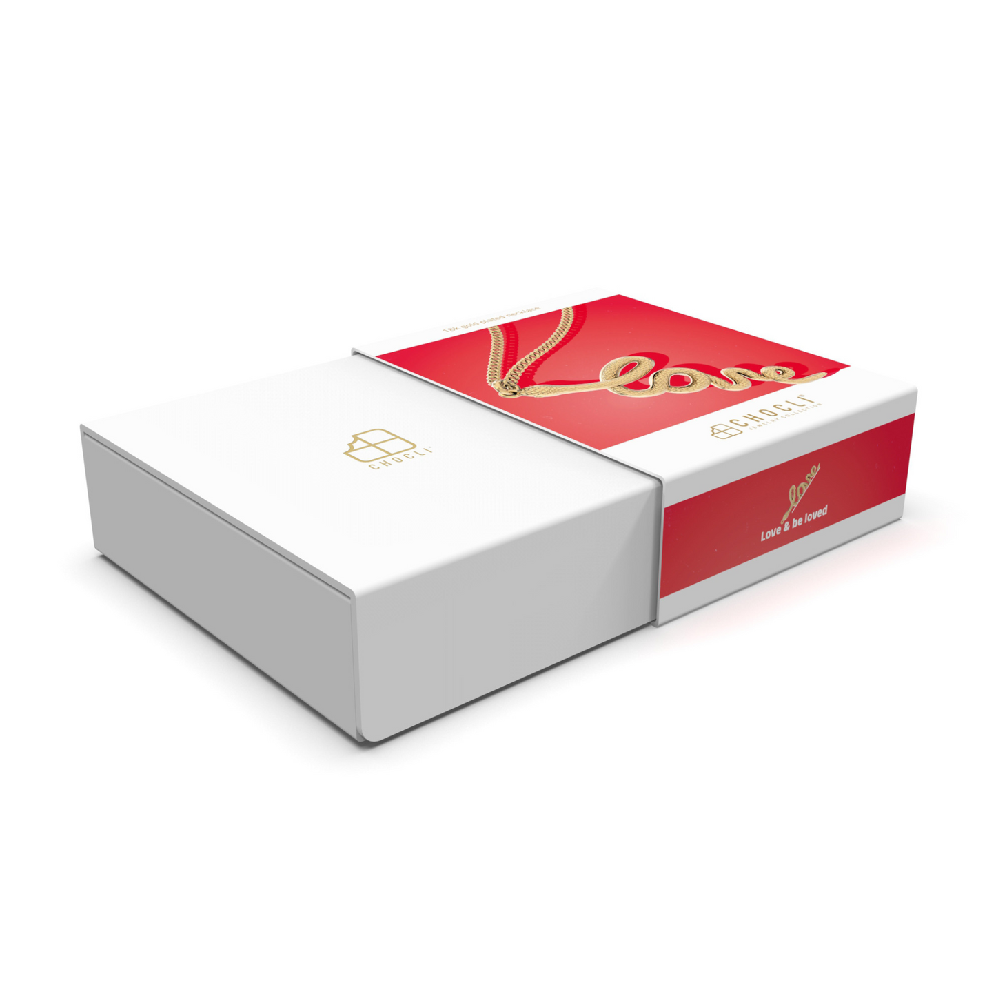 Chocli Love Snake 18K Gold Plated Necklace