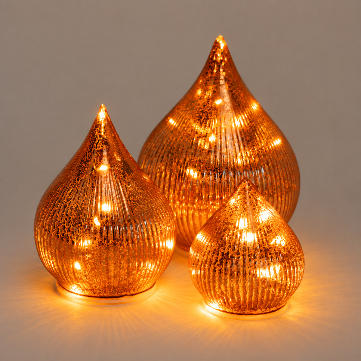 Umber Glass 'Hershey' Kisses