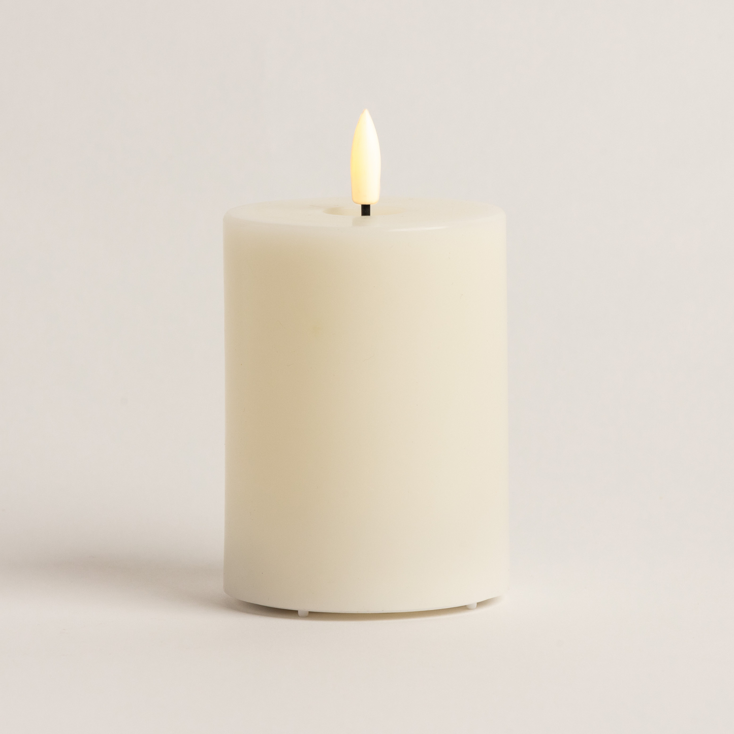 15cm x 7.5cm Classic Ivory LED Candle