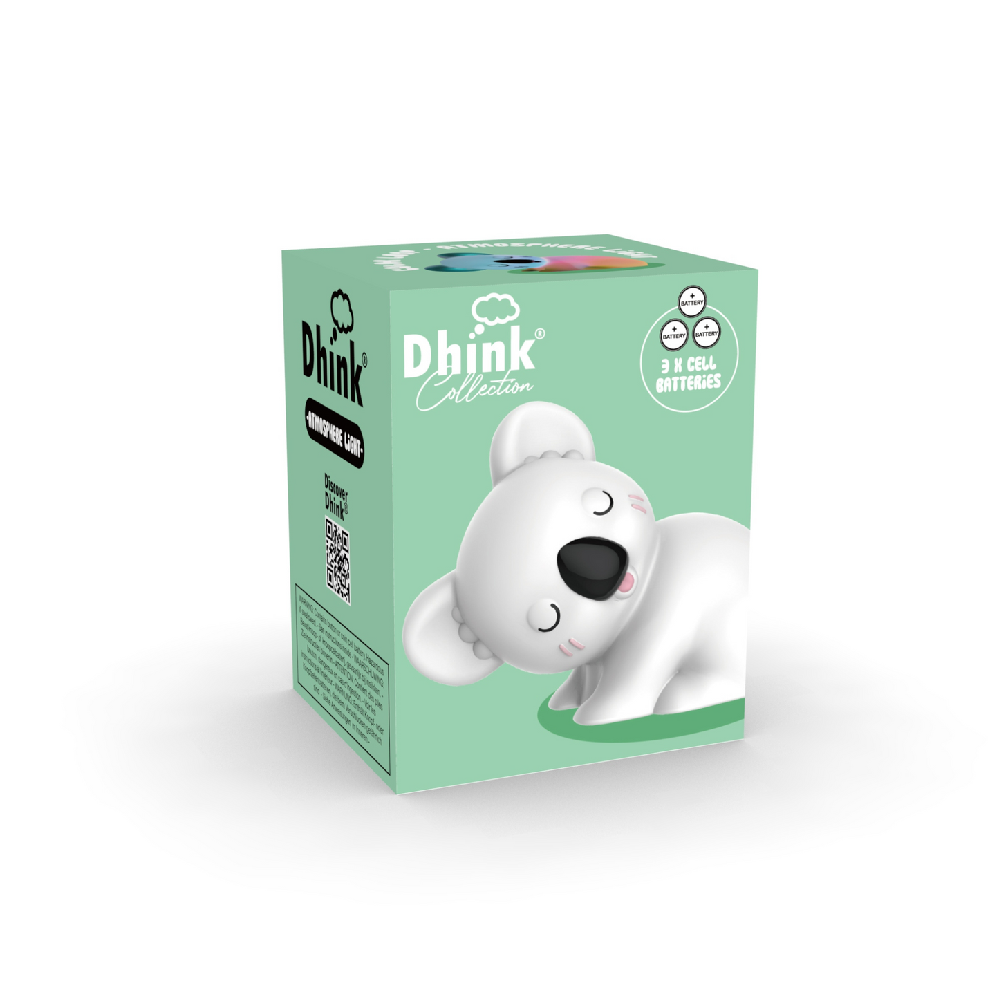 Baby Koala Mini Light. LR44 batteries incl.