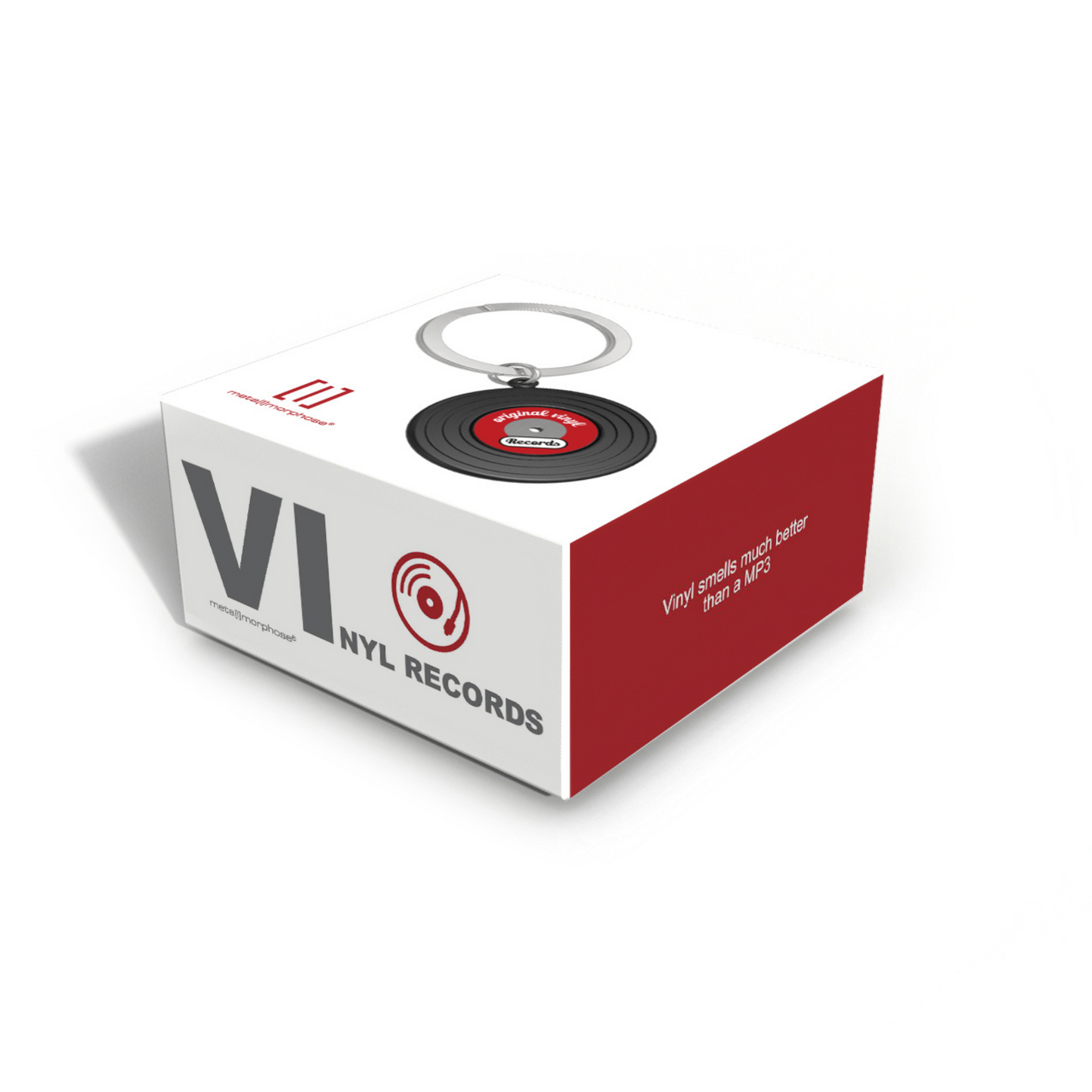 Vinyl Keychain (Matt Black)