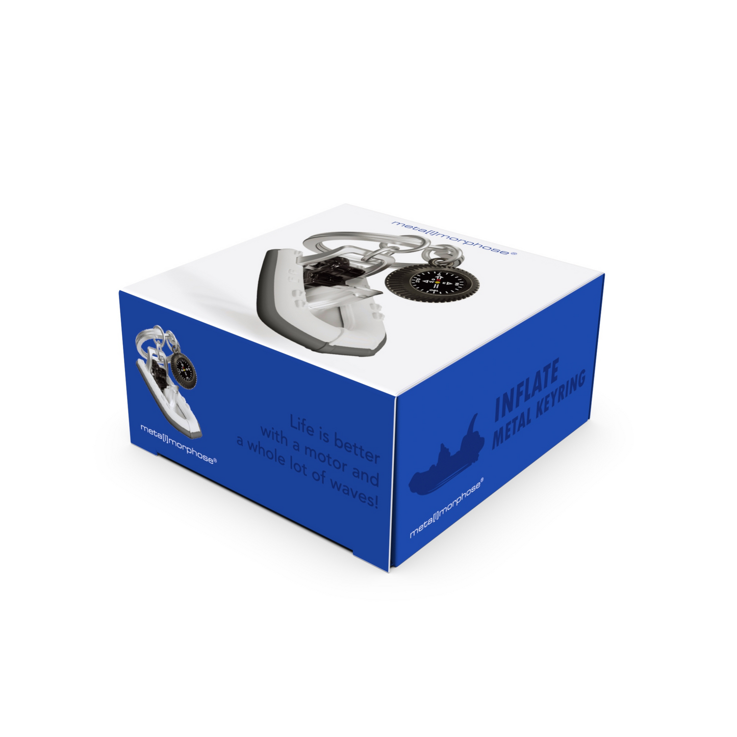 Rubber Motorboat Keychain