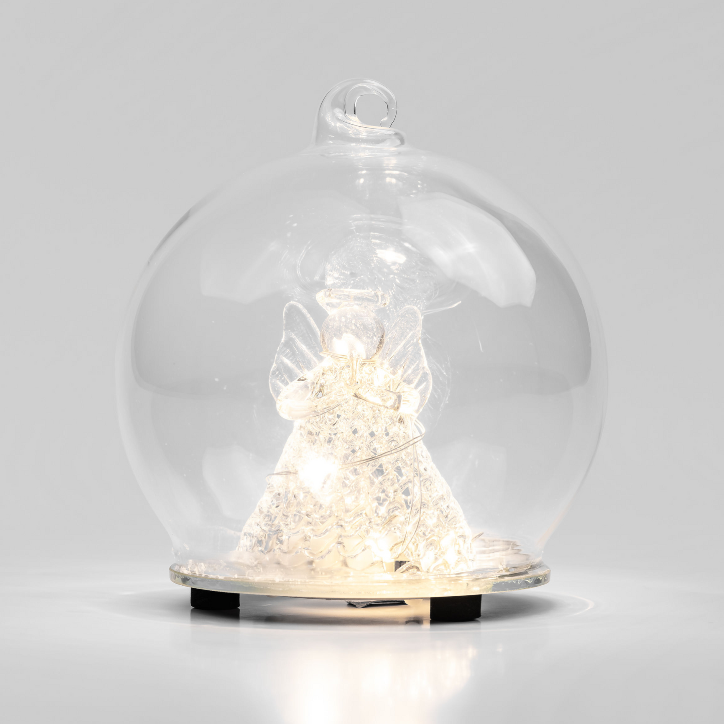 Glass Angel in Globe