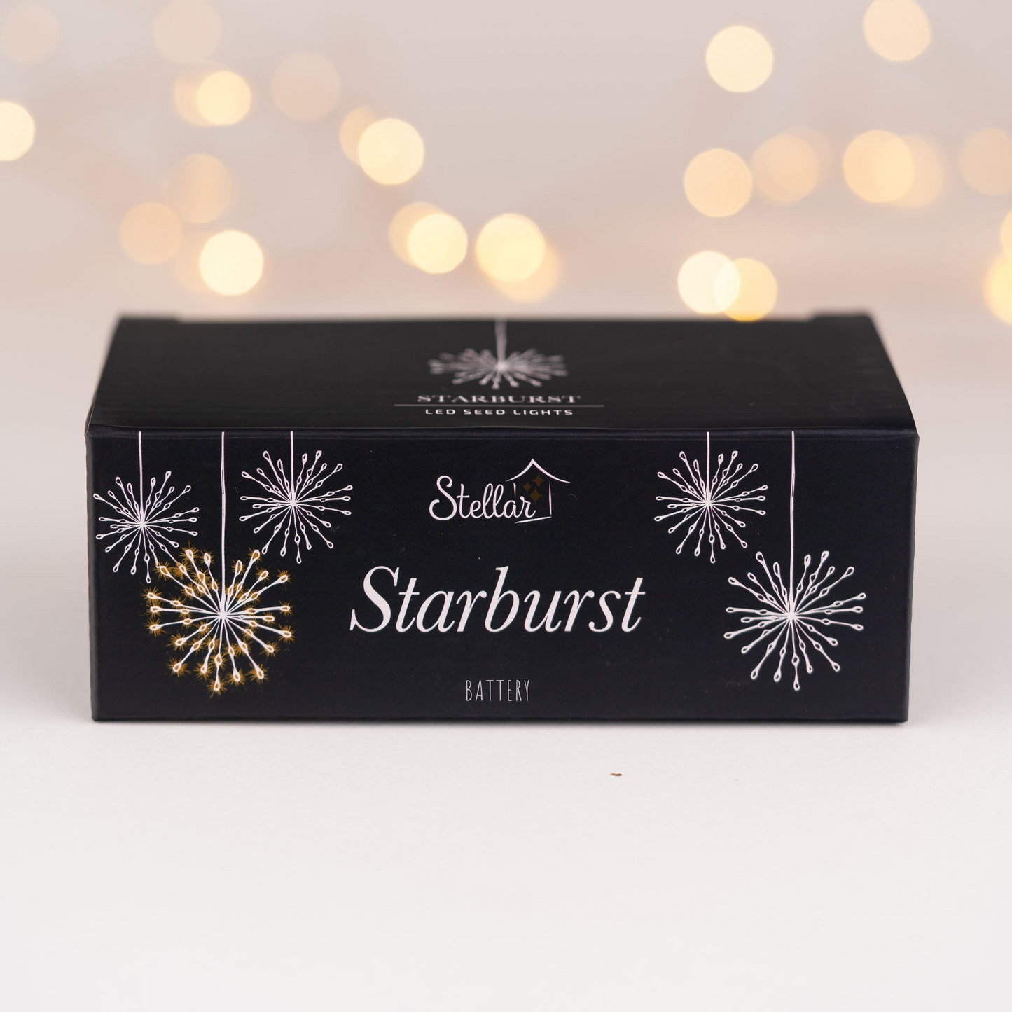 Starburst Small Silver Battery