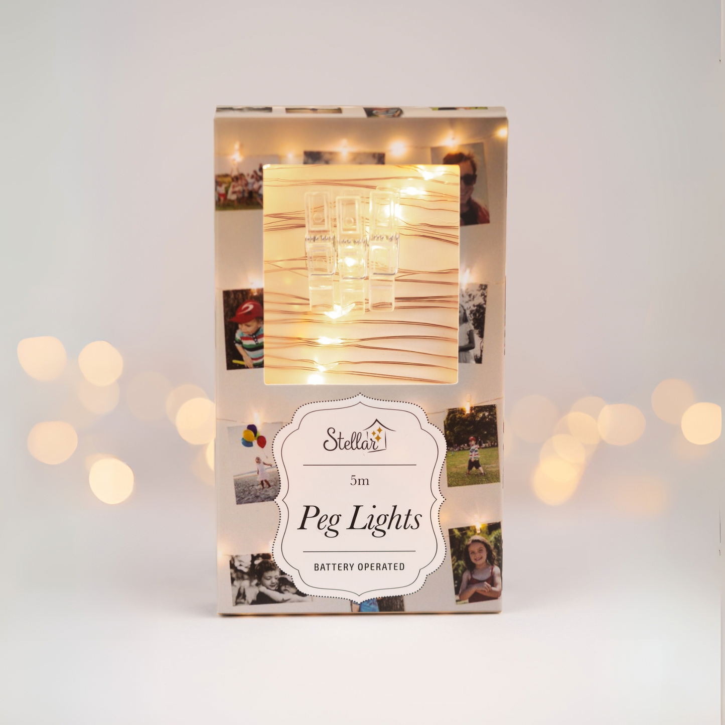 5m Peg Seed Light String Copper Wire