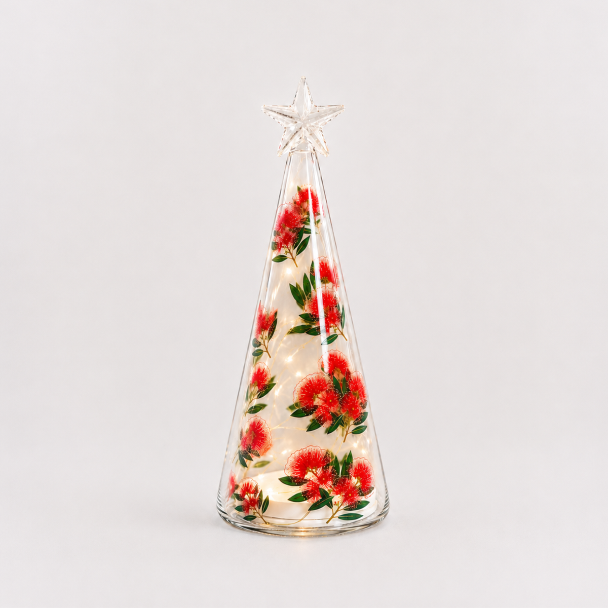 Pohutukawa Glass Tree 23cm
