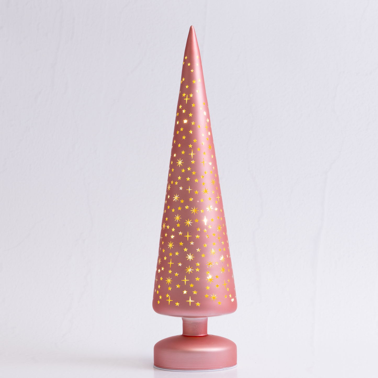 Metallic Dusky Pink AA Table Top Tree