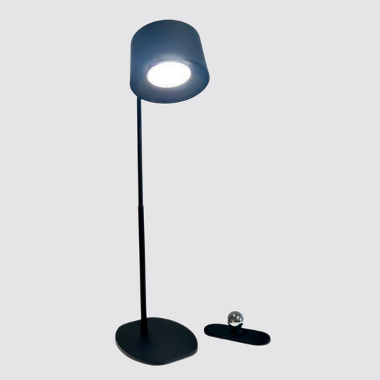360° Black LED USB Table Lamp