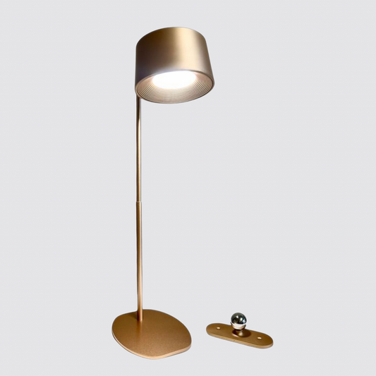 360° Champagne LED USB Table Lamp