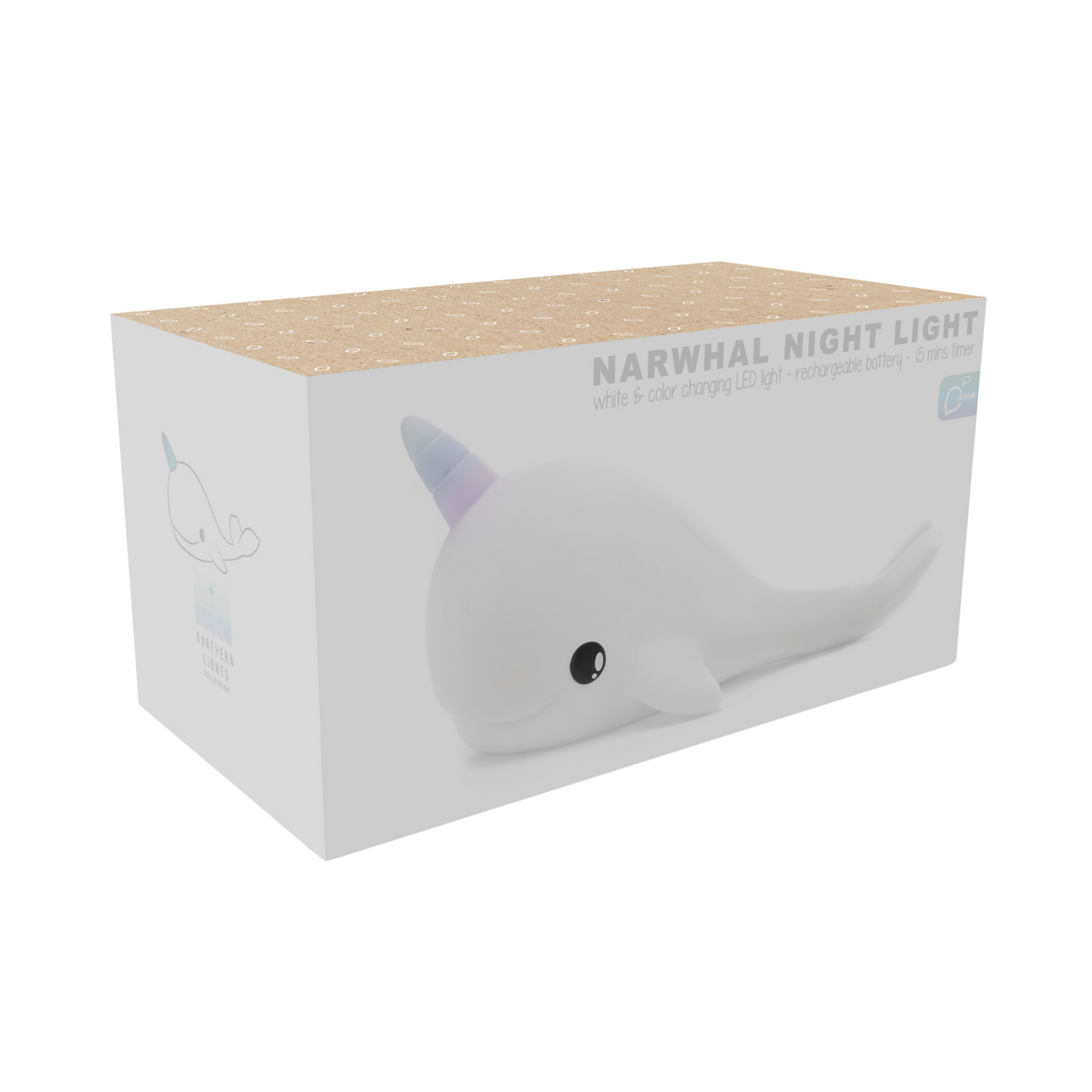 Narwhal USB Rechargeable Night Light