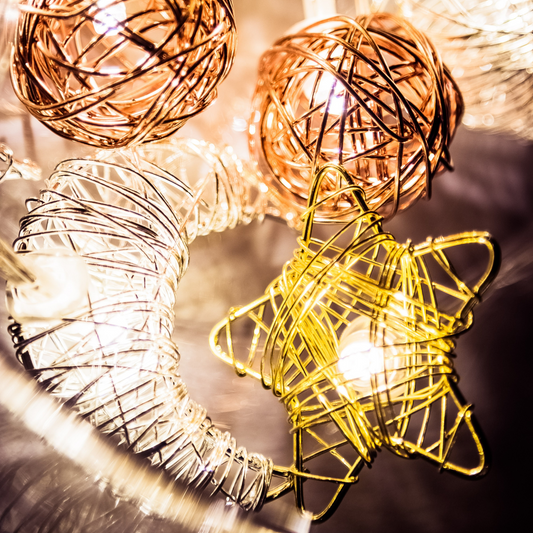 Starry Nights Woven Fairy Lights