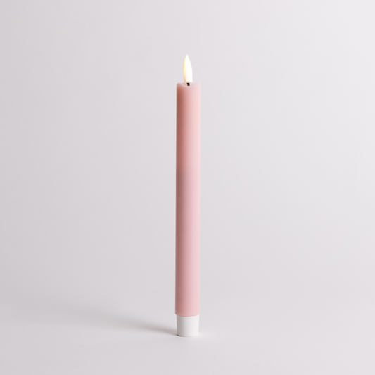 Pink LED Table Candle Two Pack