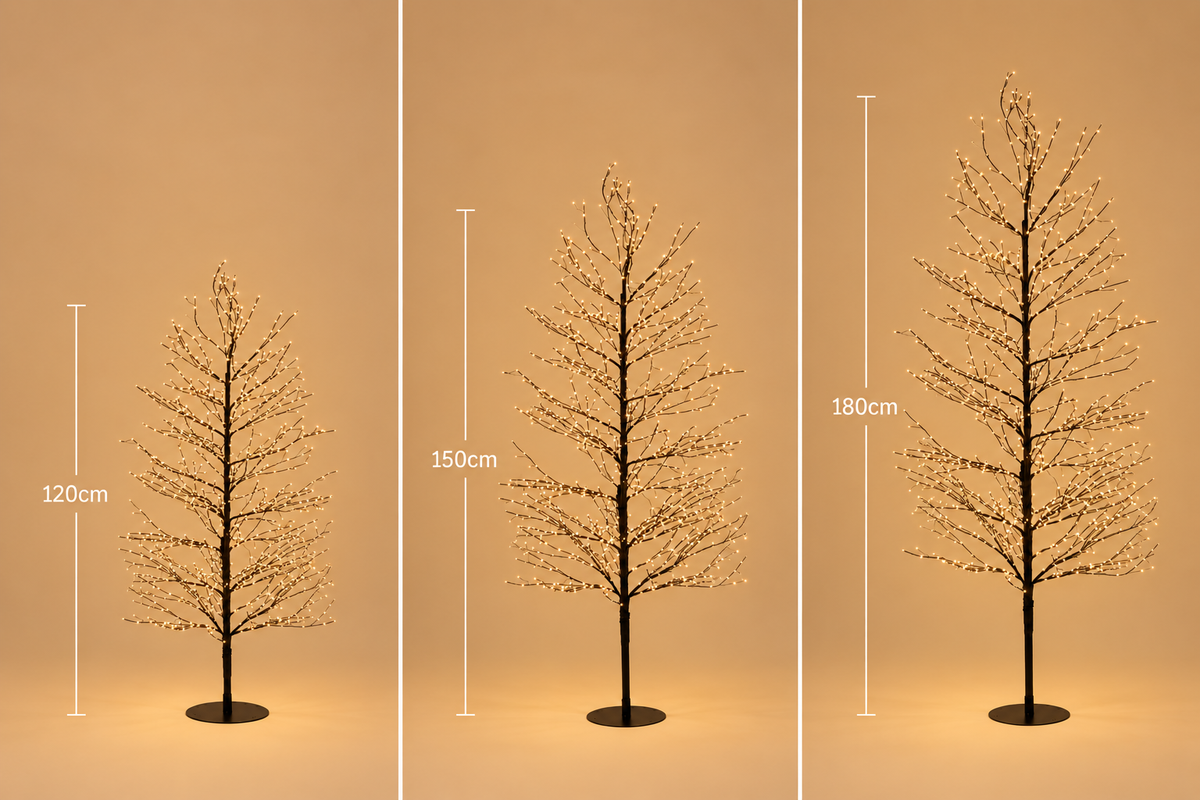 Willow LED Tree in Black