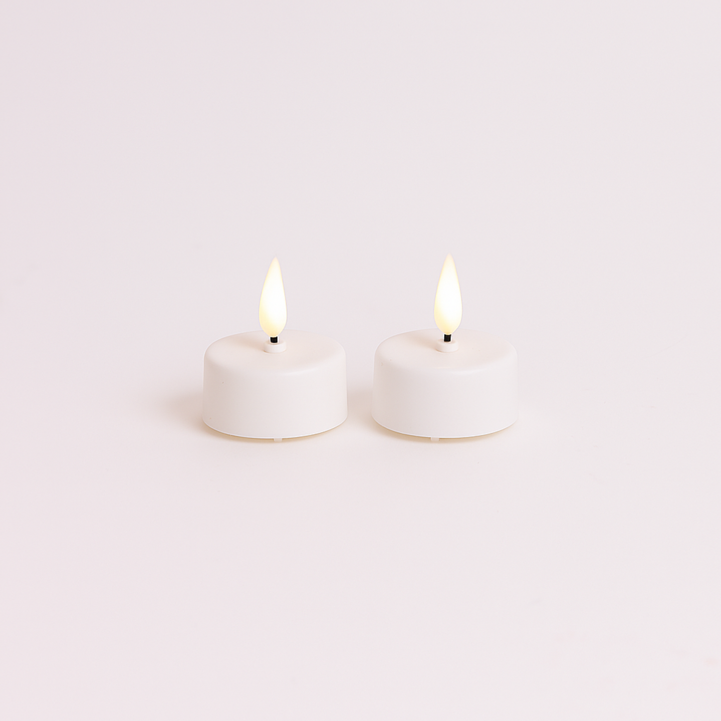 White LED Tealight Candles Six Pack