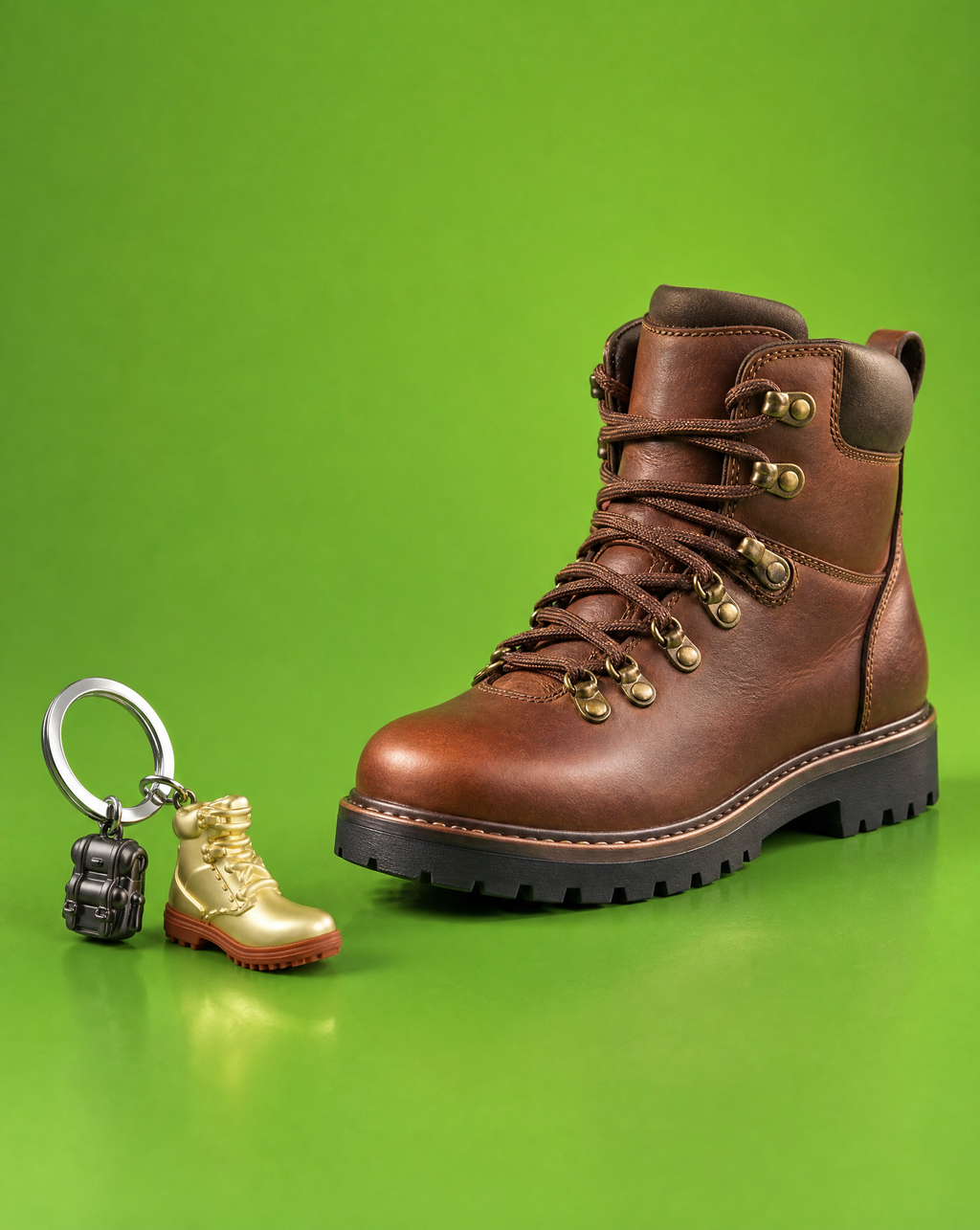 Hiking Boot Keychain