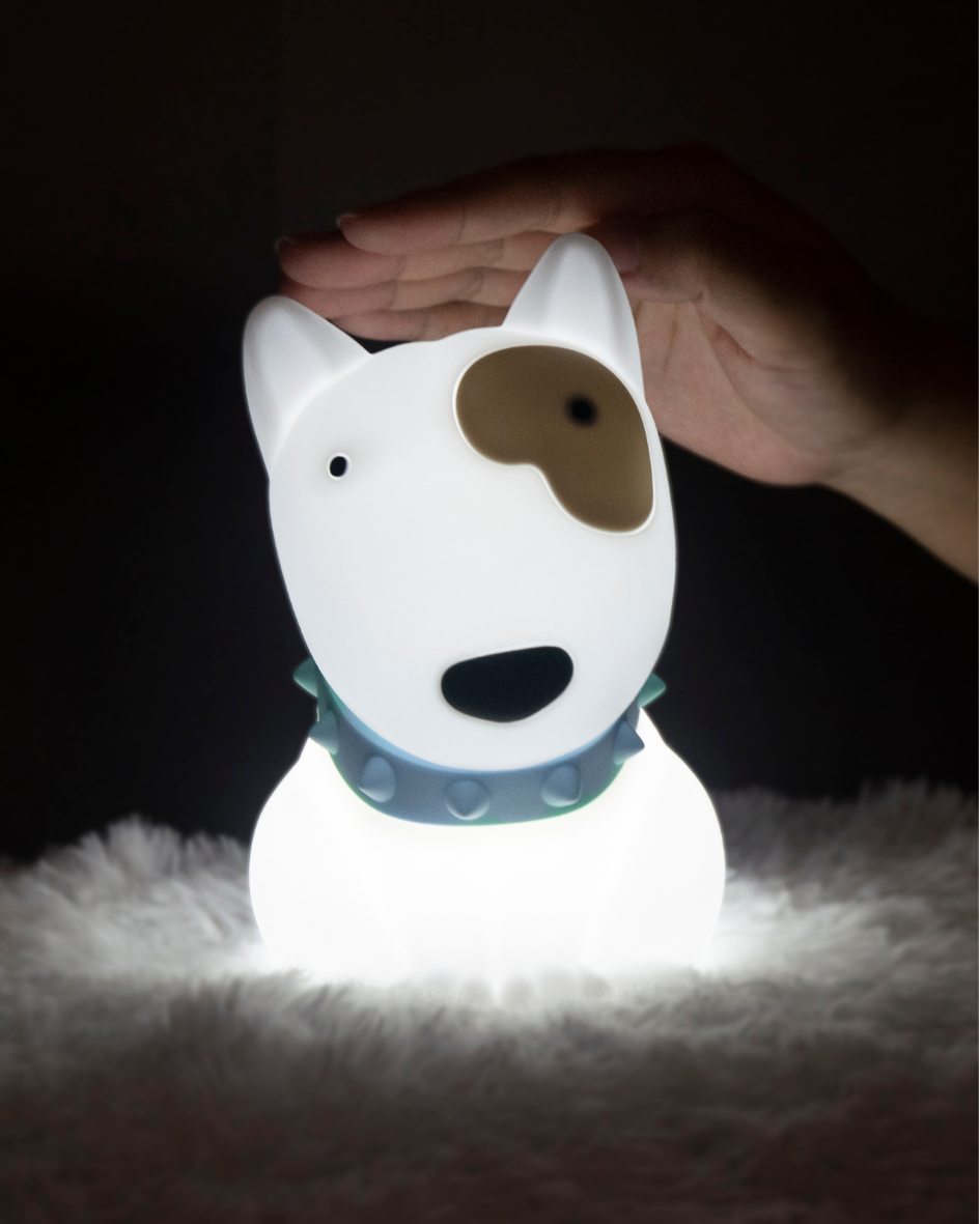 Squishy Sam the Puppy USB Rechargeable Night Light