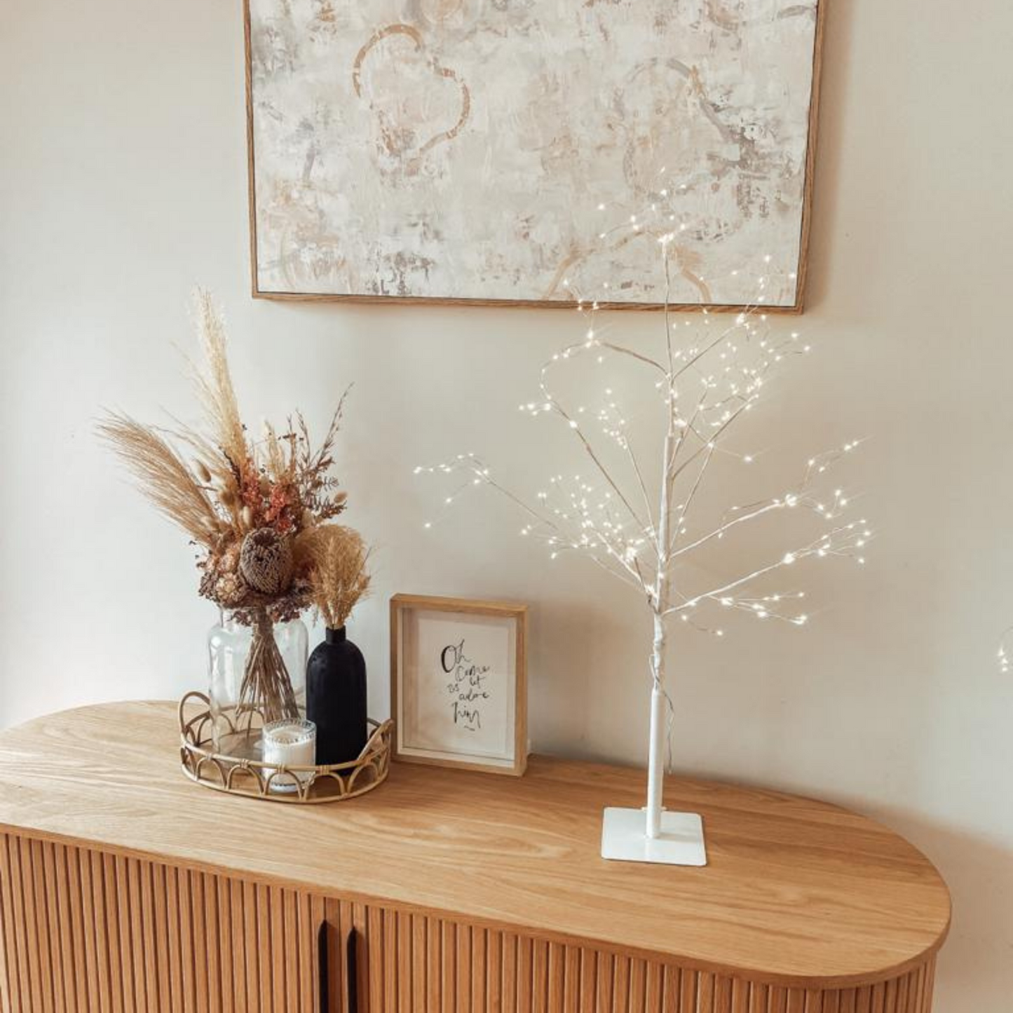 White Arctic Birch Tree