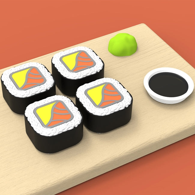 Sushi keychain