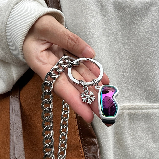 Snow Goggles Keychain