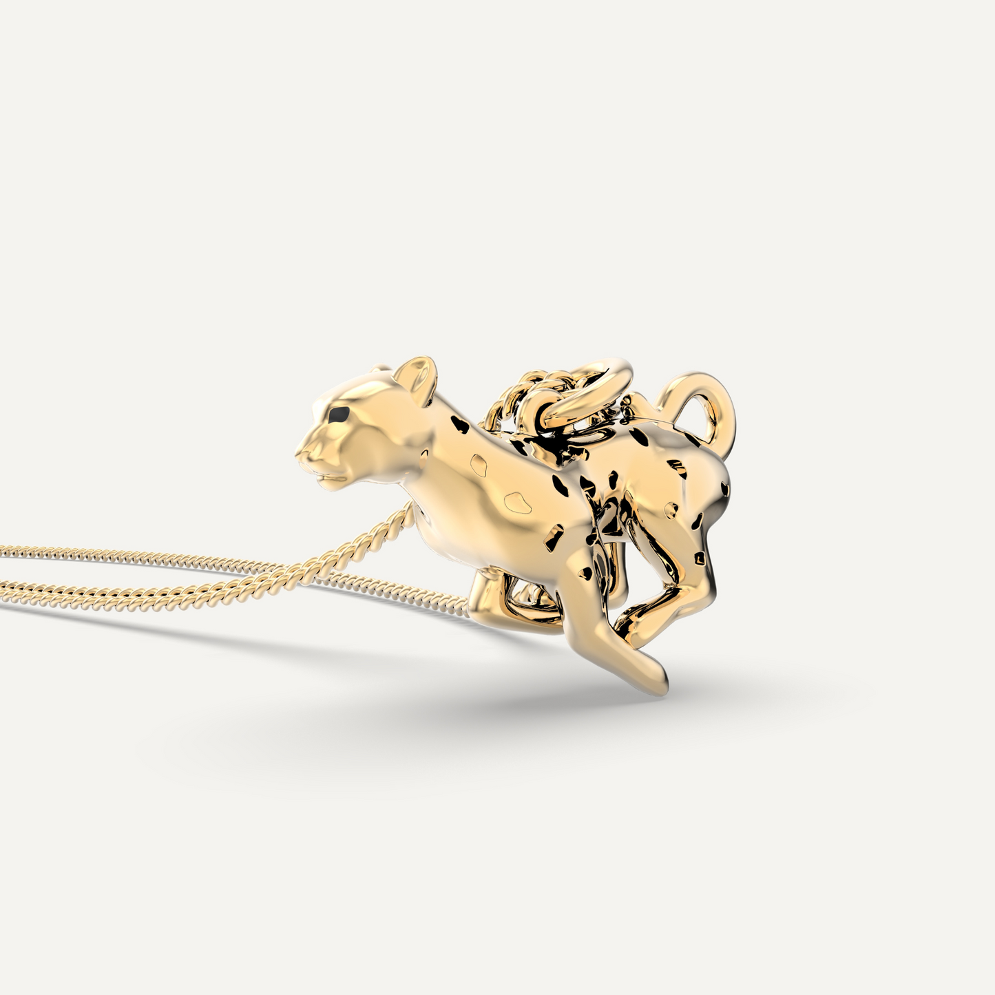Chocli Leopard 18K Gold Plated Necklace