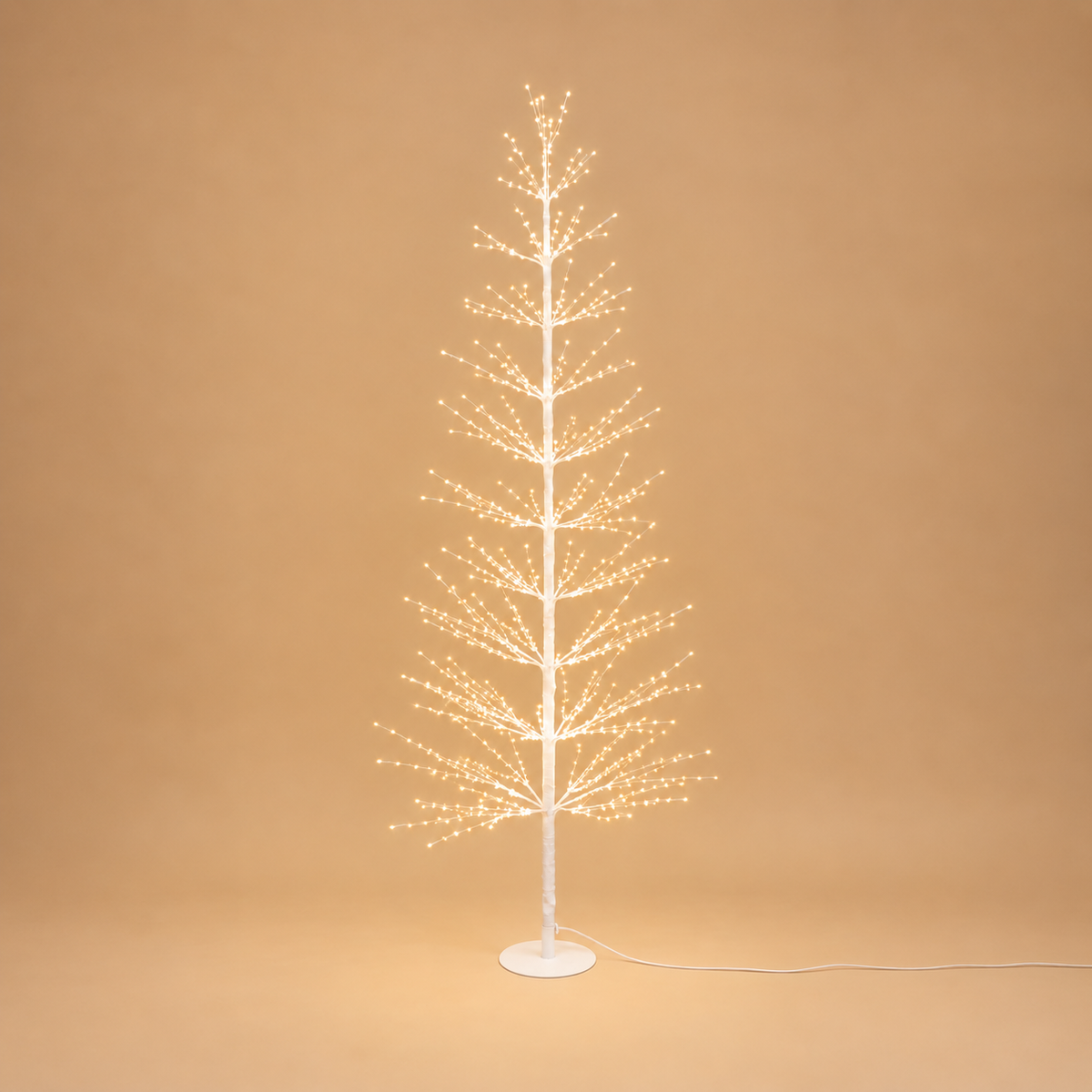 White Spruce LED Christmas Trees
