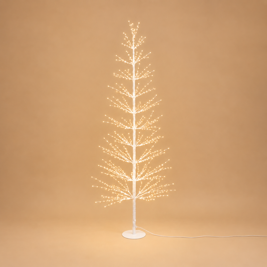 White Spruce LED Christmas Trees