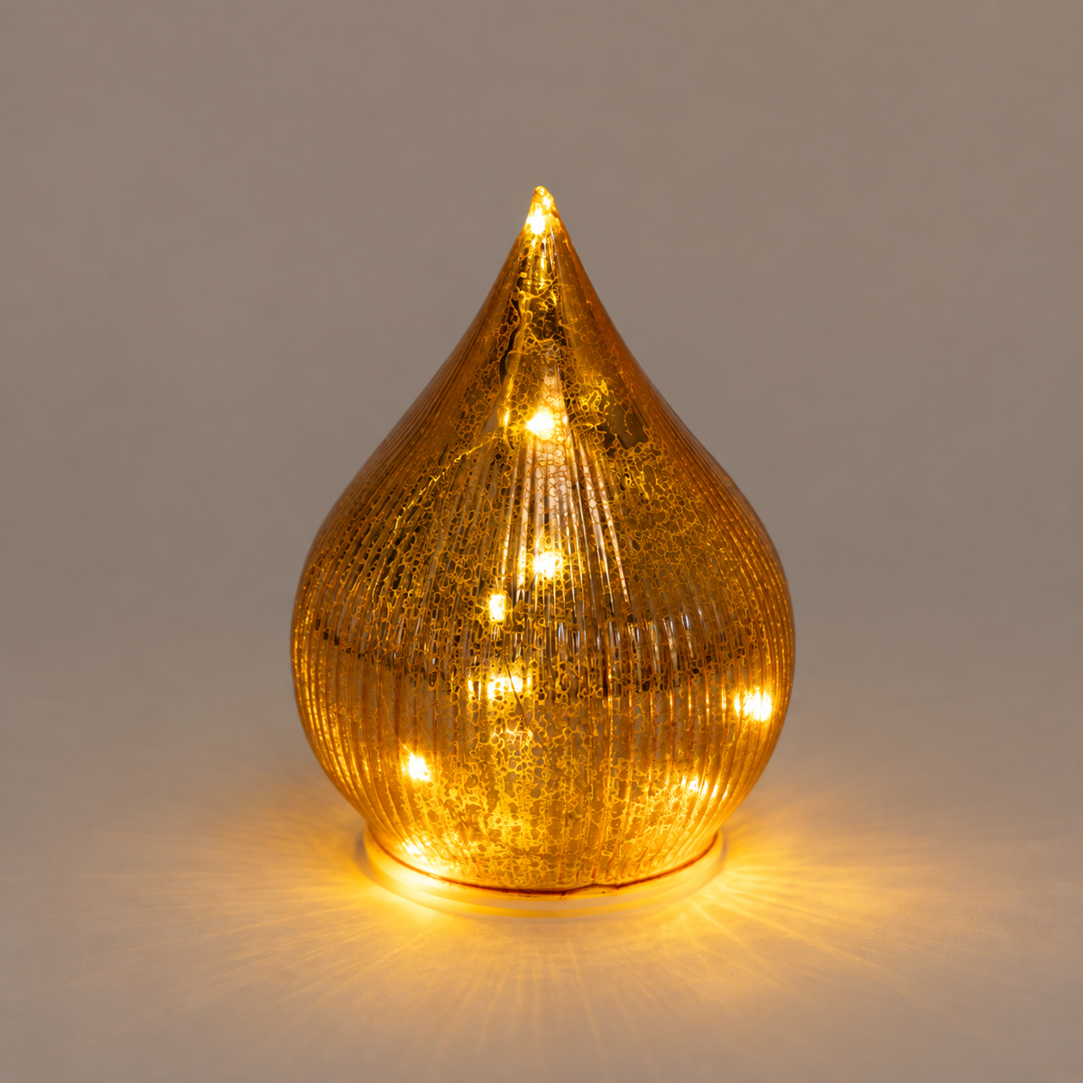 Gold Glass 'Hershey' Kisses