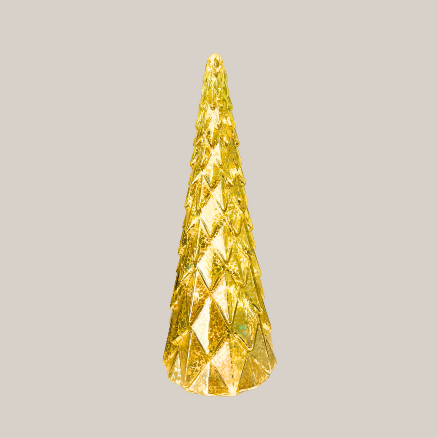 32cm Classic Glass Tree in Gold