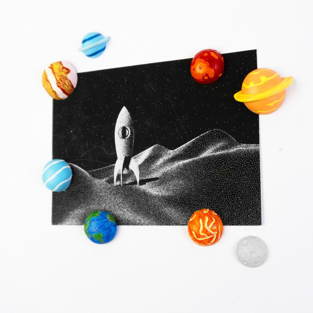 Solar System Magnets (set of 8)