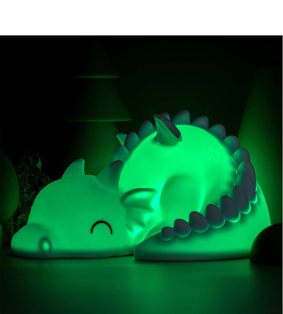 Squishy Breezy the Dragon USB Rechargeable Night Light