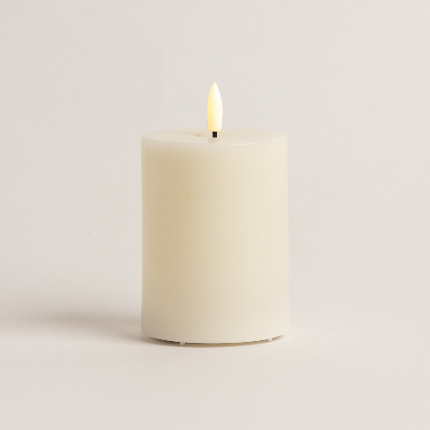12.5cm x 7.5cm Classic Ivory LED Candle