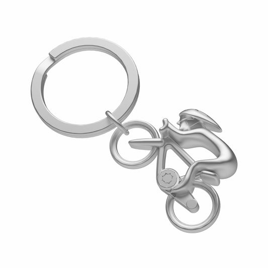 Cyclist Keychain