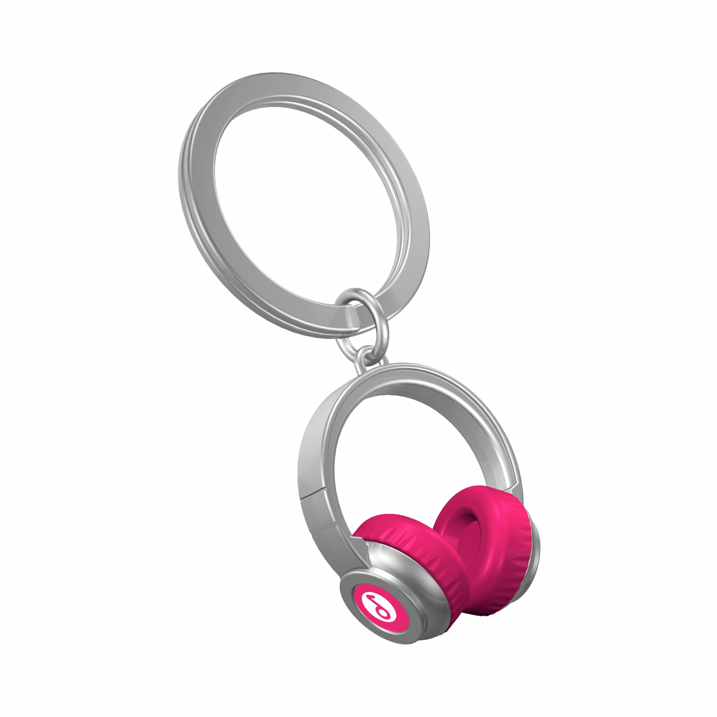 Headphone Keychain (Pink)