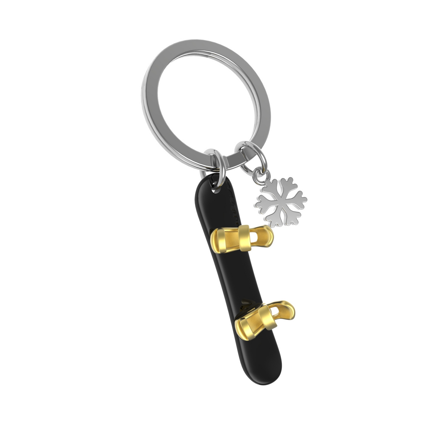 Snowboard Keychain