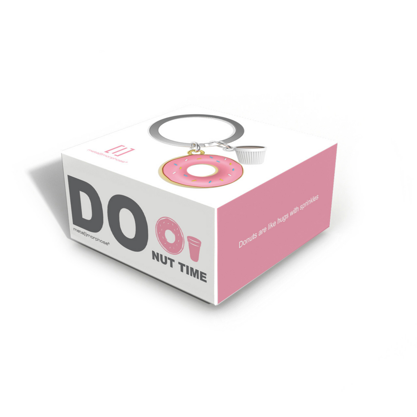 Donut & Coffee Keychain