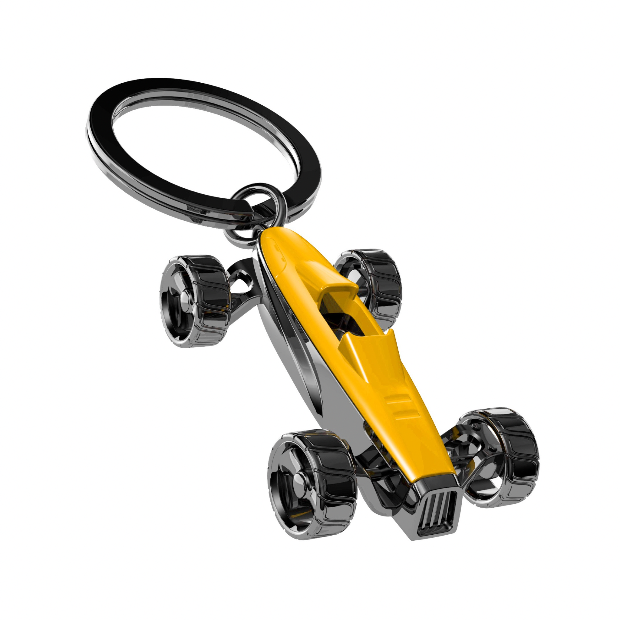 Racing Car keychain (Yellow) – Stellar Haus