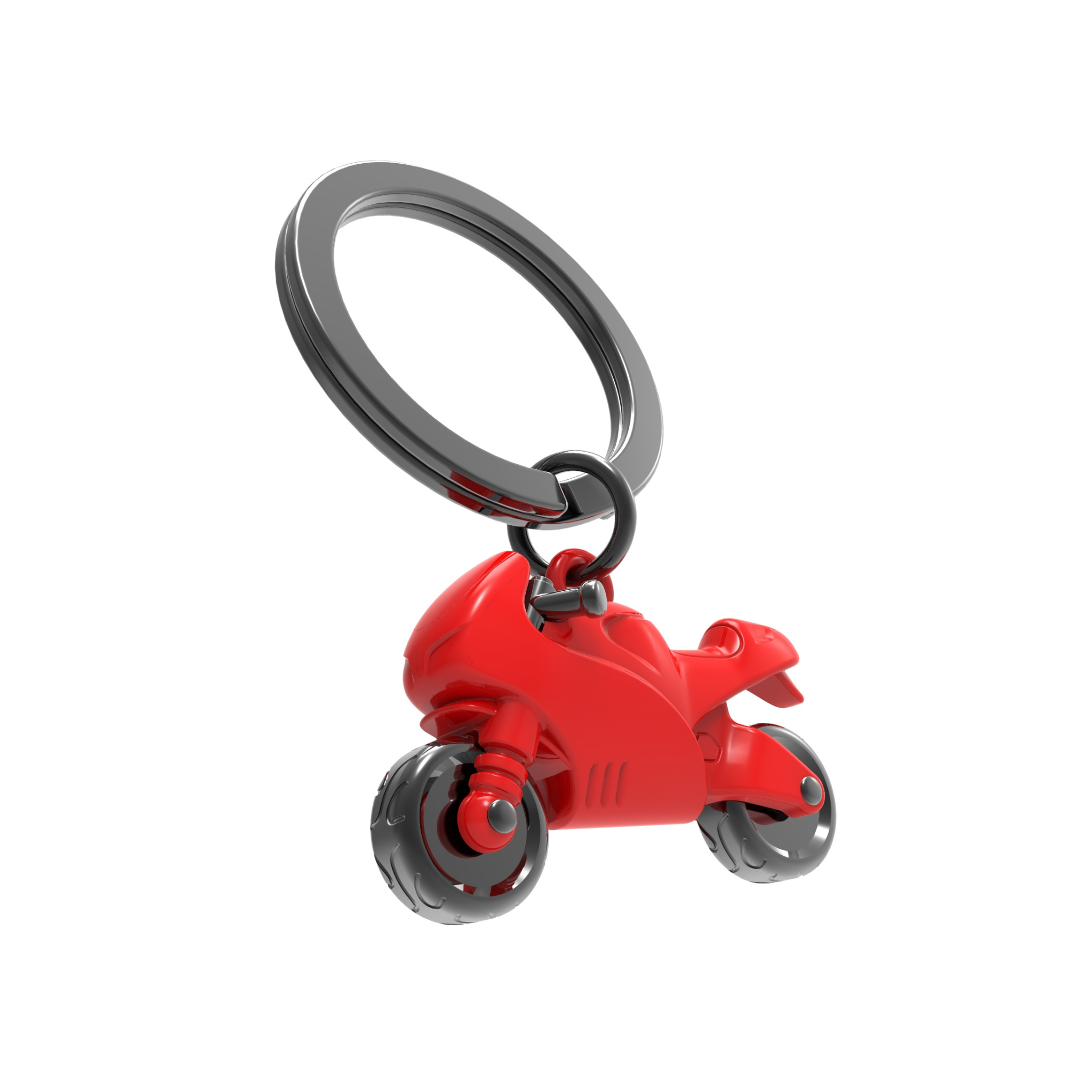 Motorbike Keychain (Red) – Stellar Haus