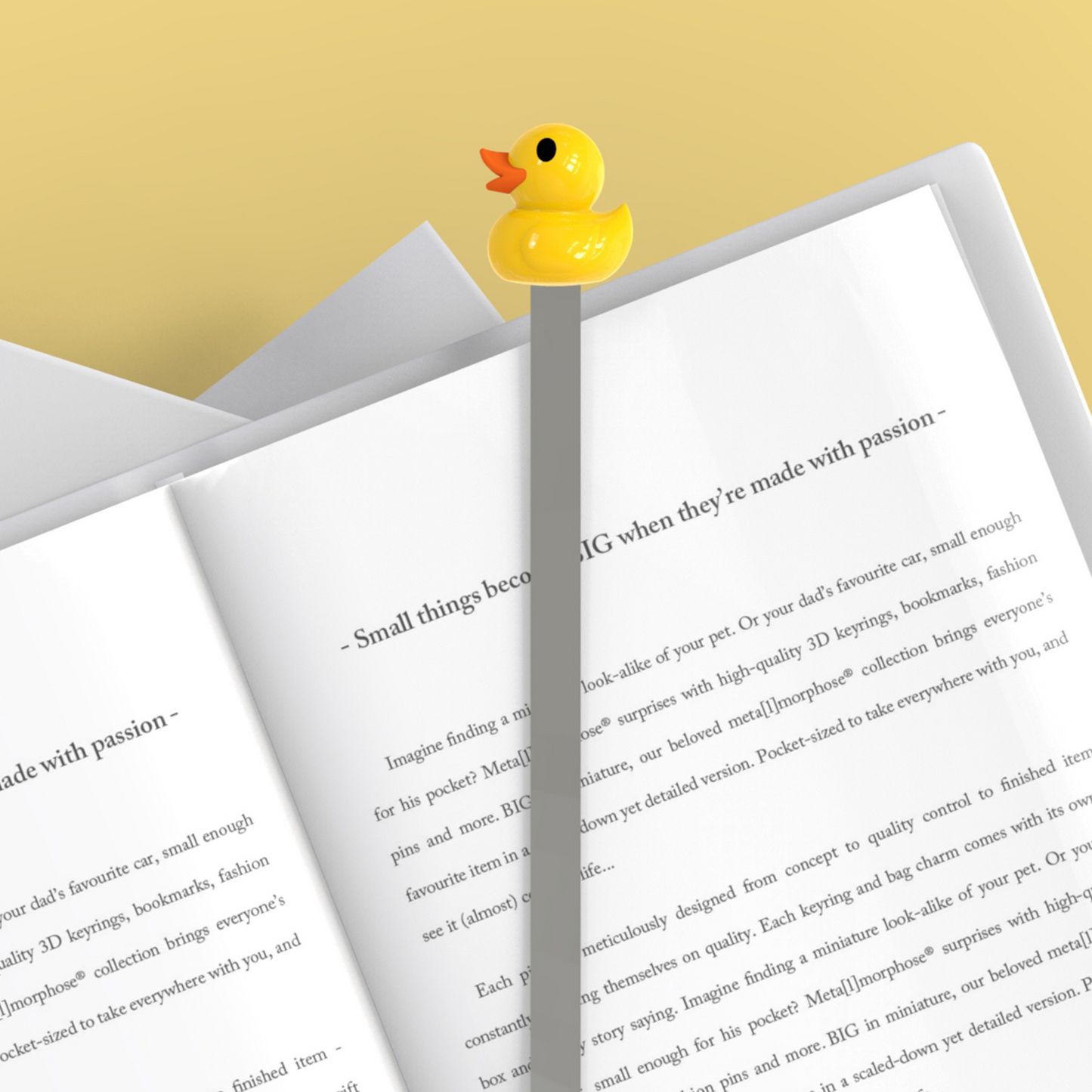 Duck Bookmark