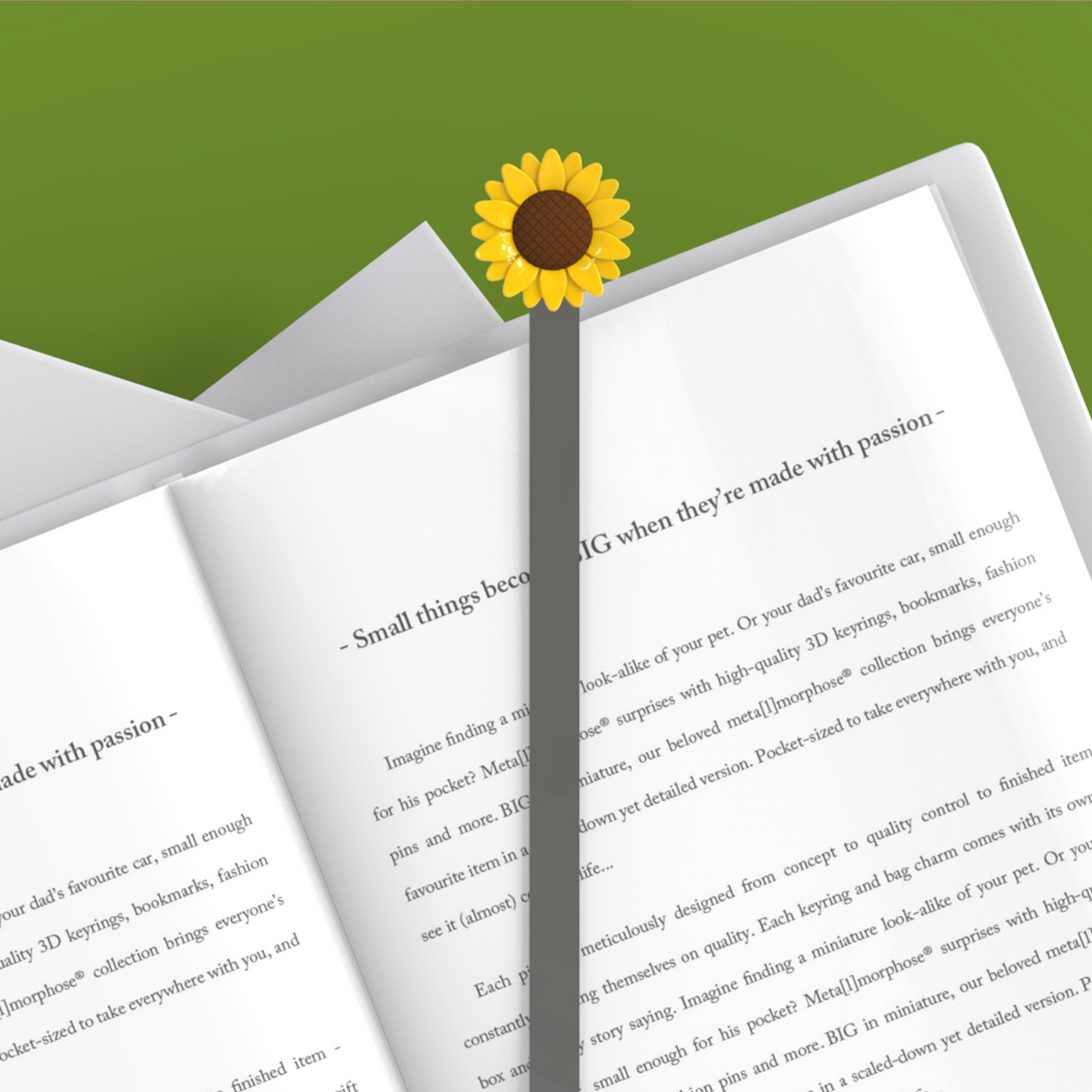 Sunflower Bookmark