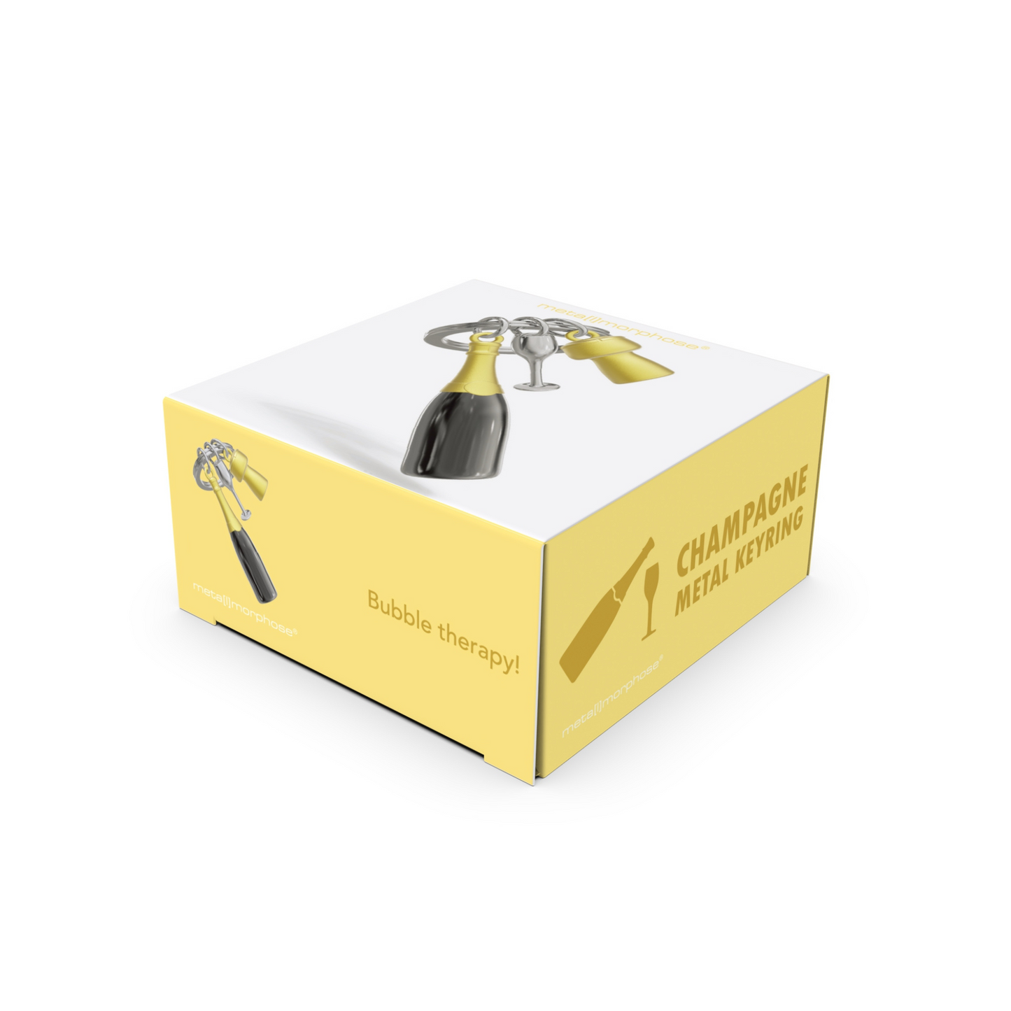 Champagne Bottle Keychain