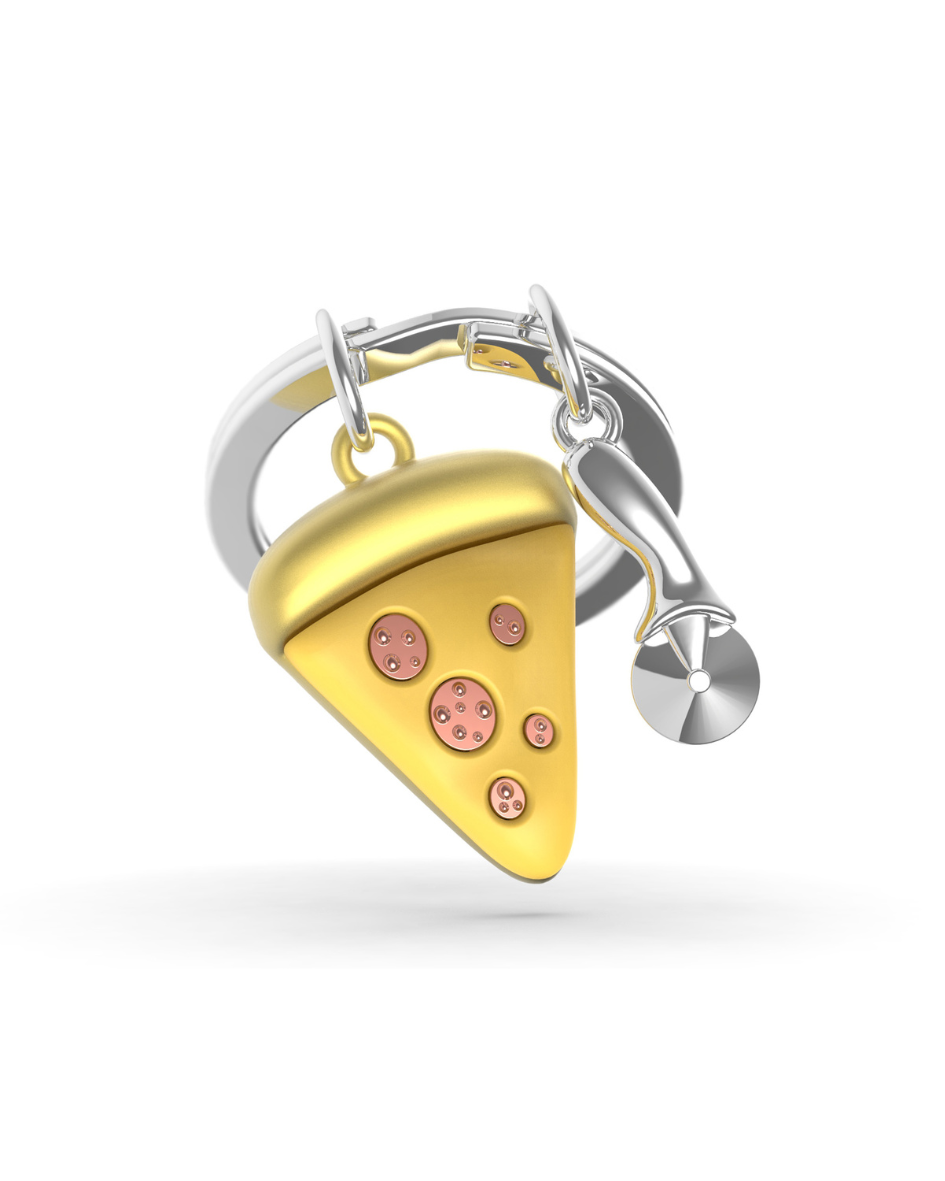 Pizza Keychain