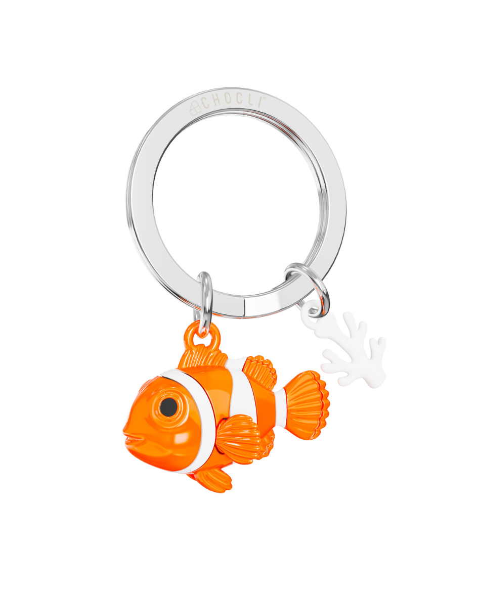 Clownfish Keychain