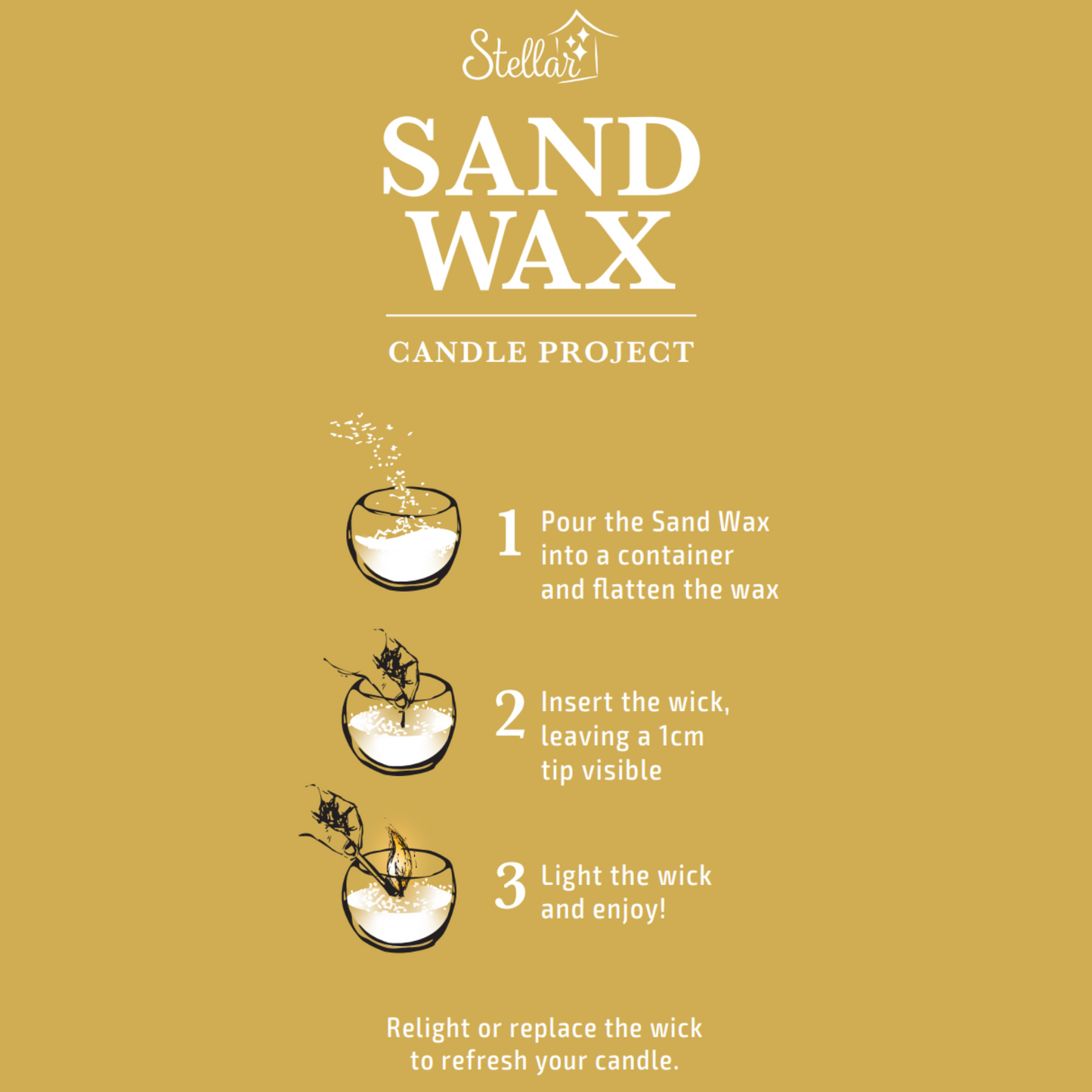 Sand Wax 250gm