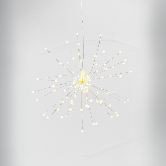 Starburst Small Silver Battery