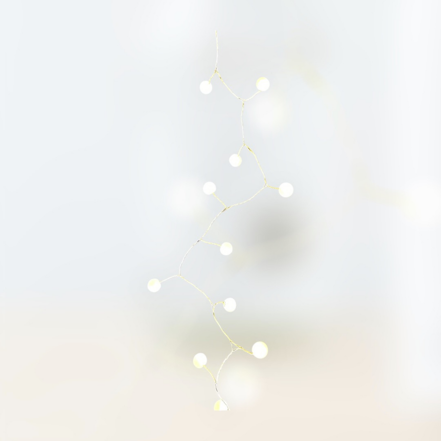 Pastel Lights Rounds White