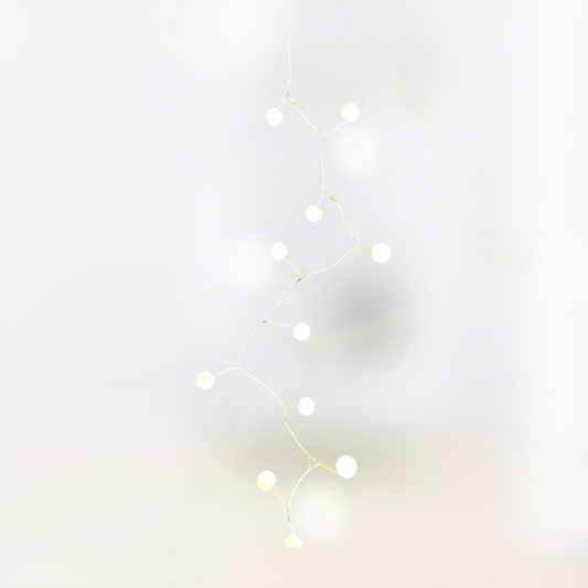 Pastel Lights Rounds White