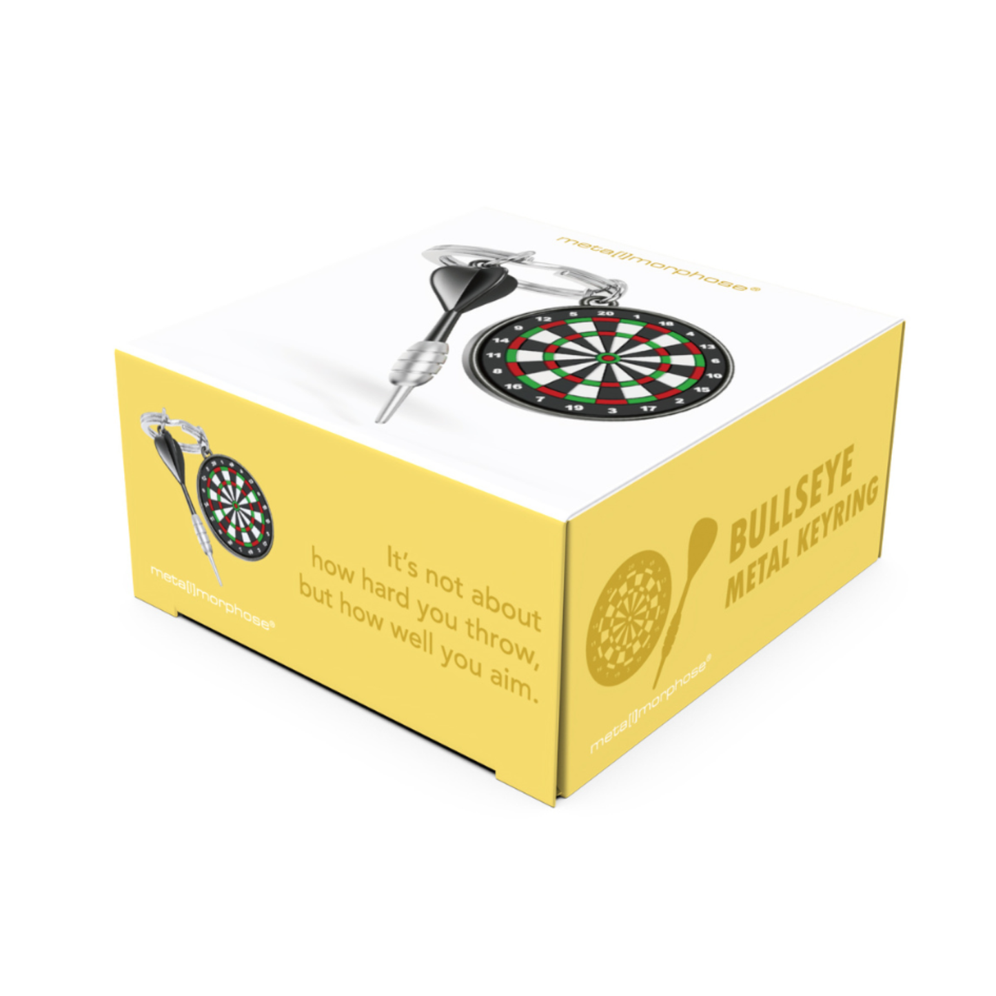 Dartboard Keychain